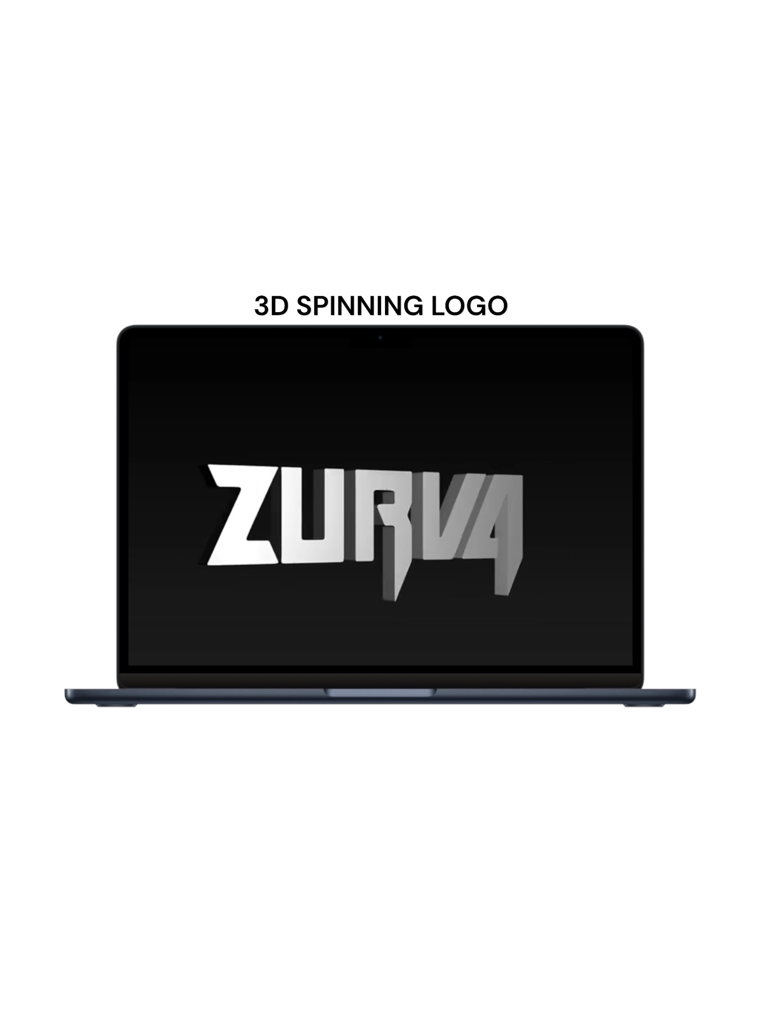 3D Spinning logo by Zurify