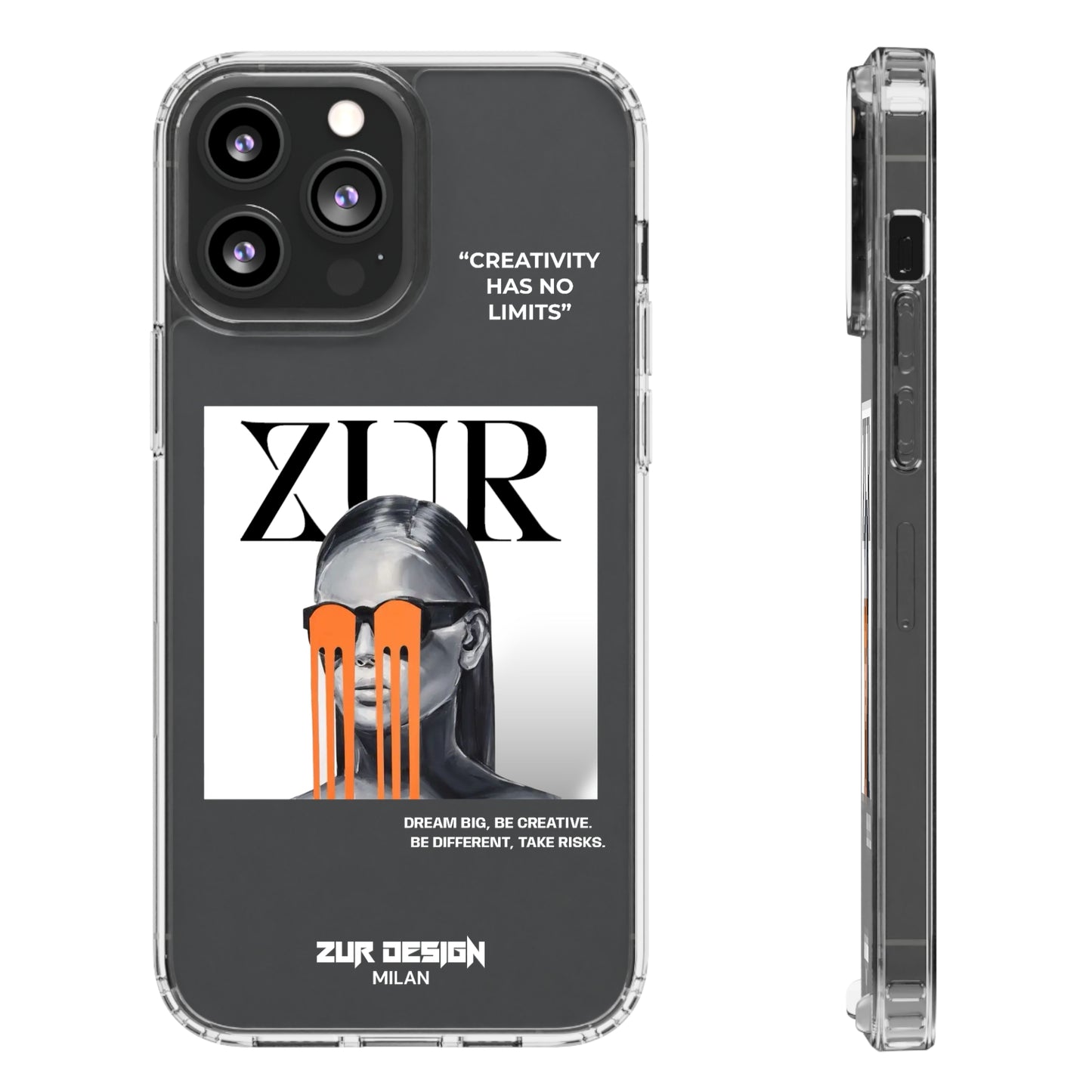 Zur designer clear case