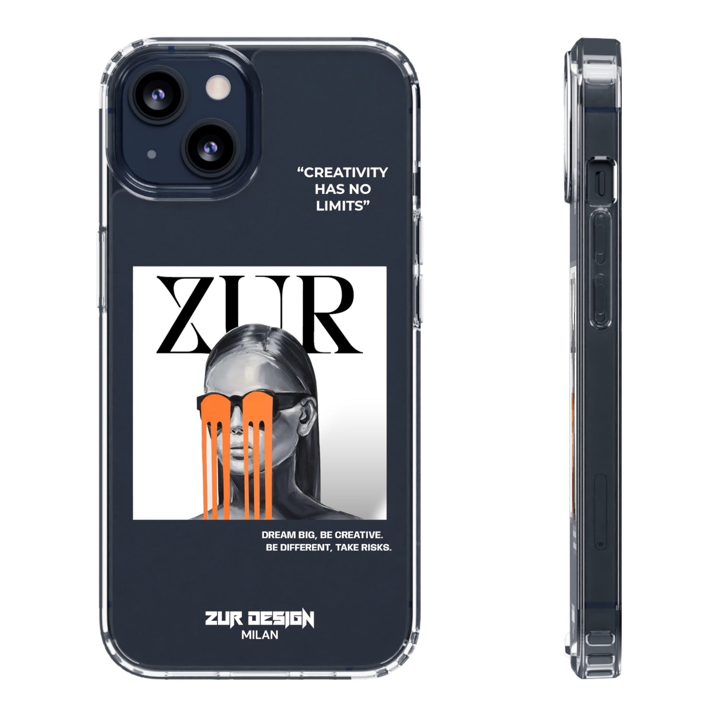 Zur designer clear case