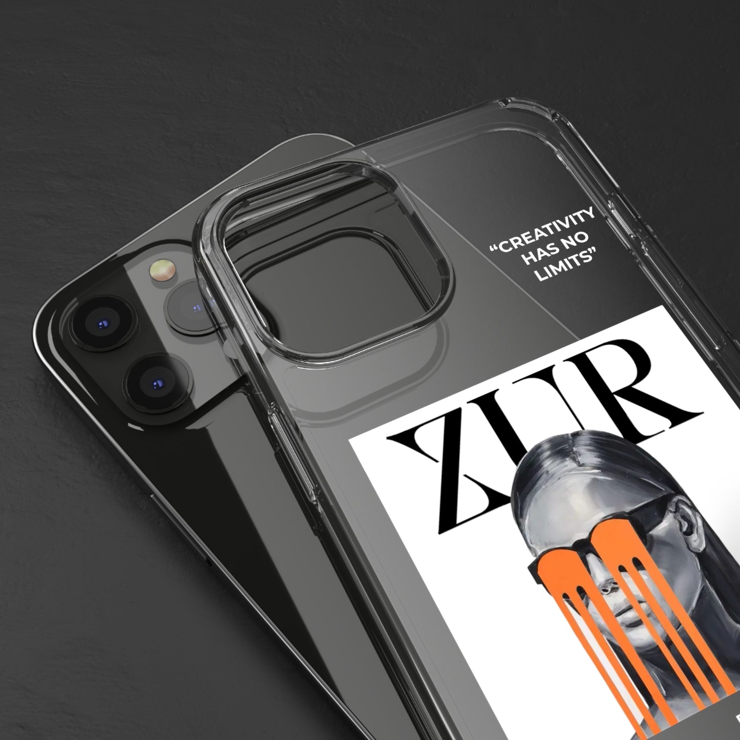 Zur designer clear case