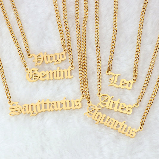 Star sign necklaces